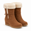 Women's Faux-Fur Hidden-Wedge Winter Boots